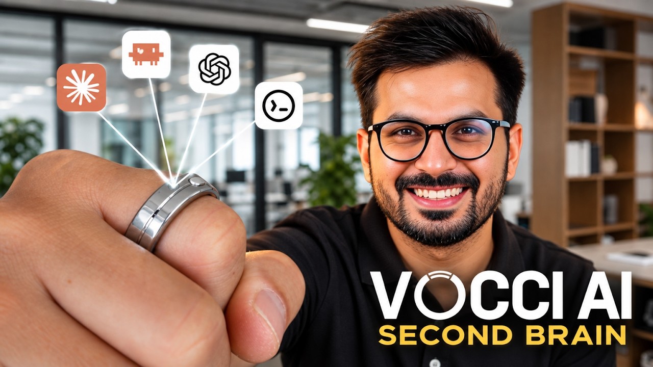 Vocci AI Smart Ring: The Ultimate AI Memory Layer for Creators - My Second Brain