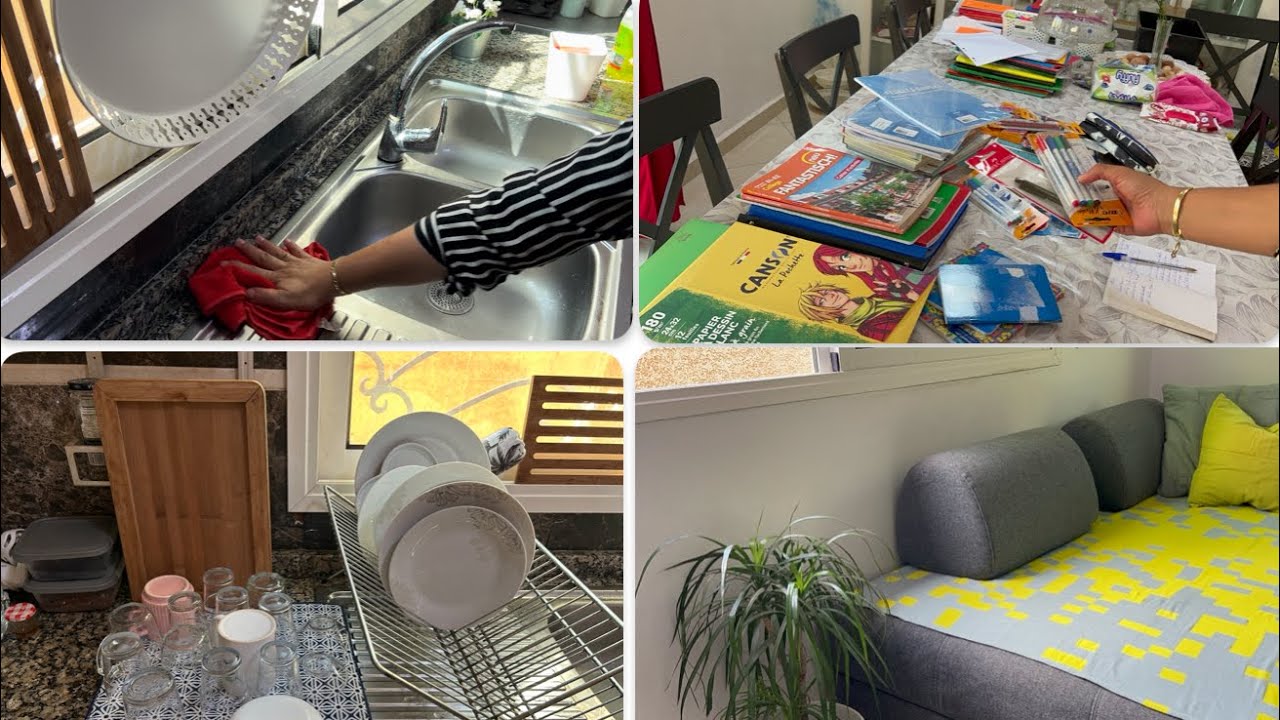 العودة للنظام والروتين الحماسي 💪🏻عودة الى المدرسة من دون توتر😍افكار و نصائح جد مهمة للأمهات‼️ 