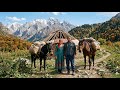 An Exciting Day in Nomadic Life | Making Organic Cheese &amp; Salting the Cattle