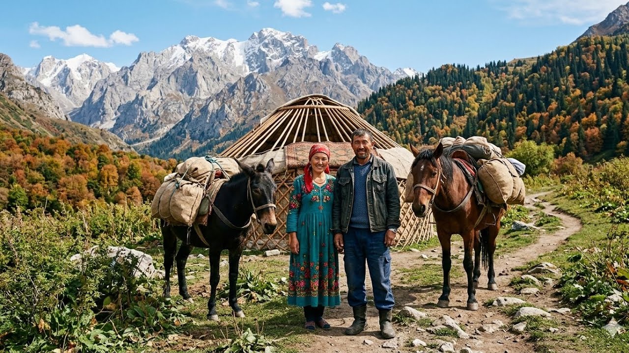 An Exciting Day in Nomadic Life | Making Organic Cheese & Salting the Cattle