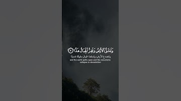 { وَقَالُوا اتَّخَذَ الرَّحْمَنُ وَلَدًا !!.}سورة مريم | تلاوة عبد الرحمن مسعد