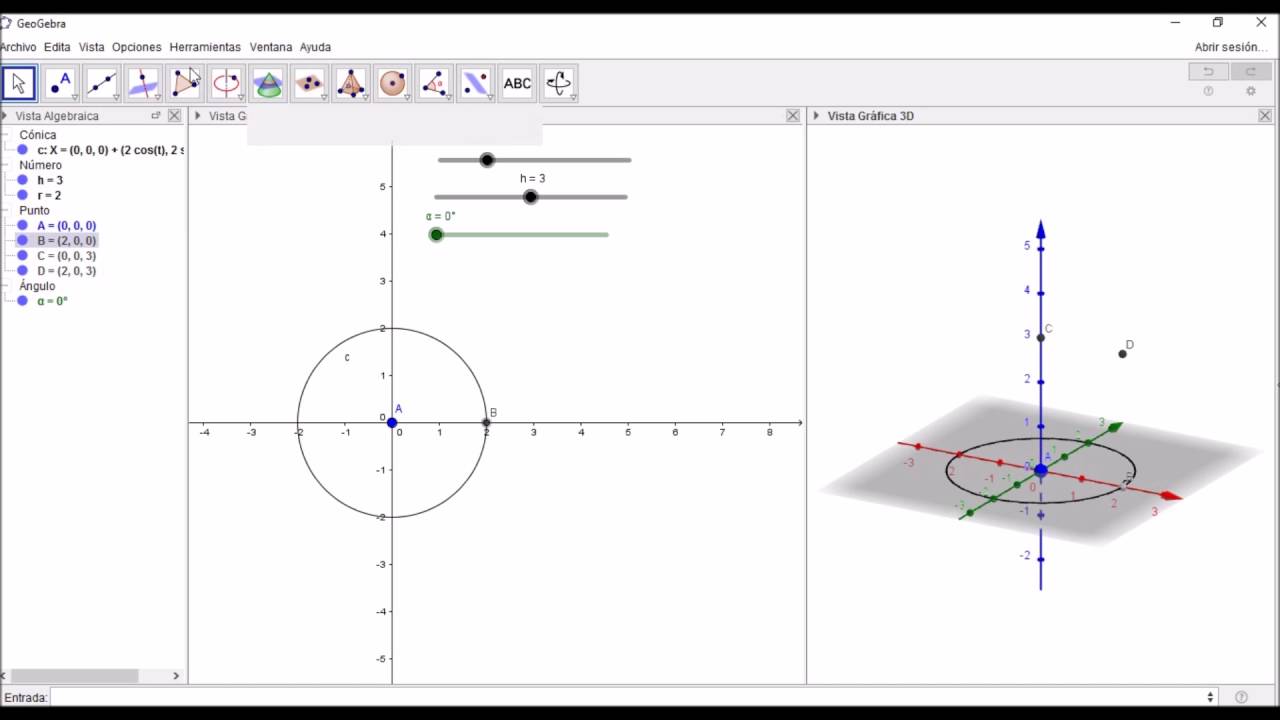 CILINDRO GENERADO POR ROTACIÓN