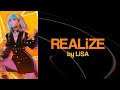 LiSA - REALiZE [ENGLISH &amp; ROMANIZATION Lyrics Video]