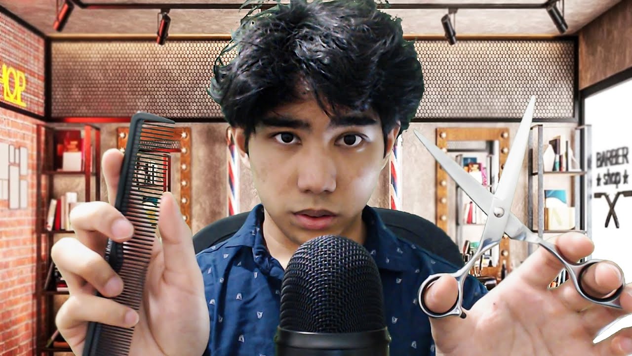 ASMR Стрижка волос