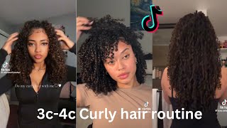 2026 3c-4c Spring Curly hair routine🥰| TikTok Compilation