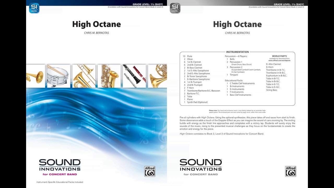 Watch High Octane, by Chris M. Bernotas – Score & Sound on YouTube Watch High Octane, by Chris M. Bernotas – Score & Sound on YouTube