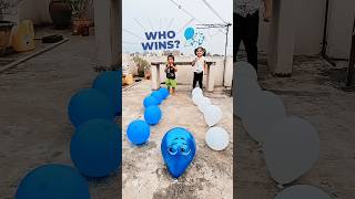 Epic Balloon Popping Sibling Challenge