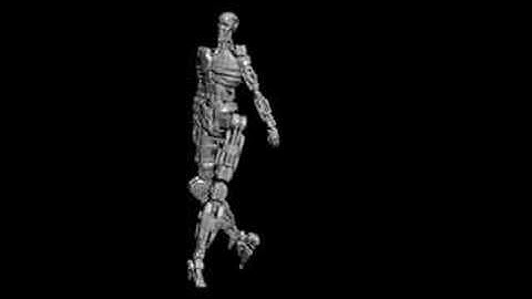 dancing biped