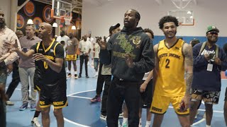 Meek vs Gillie celebrity Game BTS. 