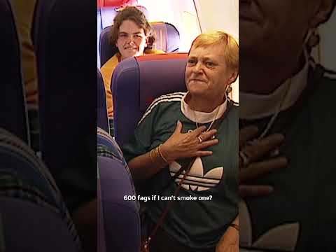 Cabin Crew Deal With Rowdy Passengers