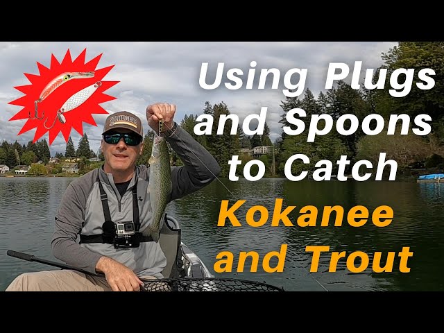 Easily Catch Big Trout & Kokanee with Spoons & Plugs 