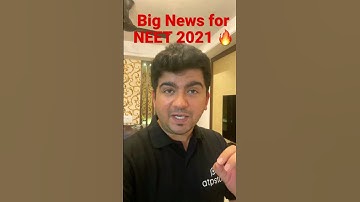 🔥 Big News & surprise- NEET 2021 | Vineet khatri sir | NTA Latest