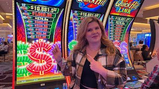 I Was Not Ready for the NEW Quick Hits Link Triple Pop Slot!