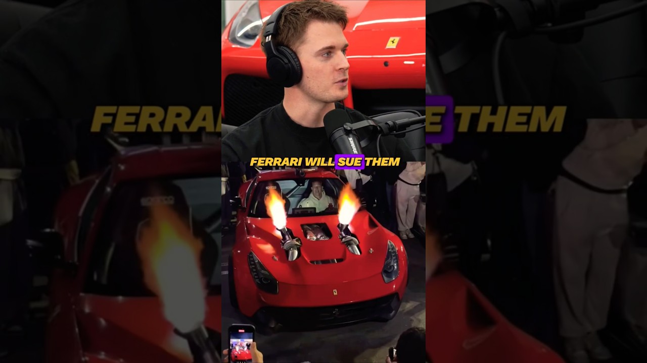 Ferrari Not Gonna Sue You For Modification 🤔 @Supercar Connection #ferrari #mansory #supercars