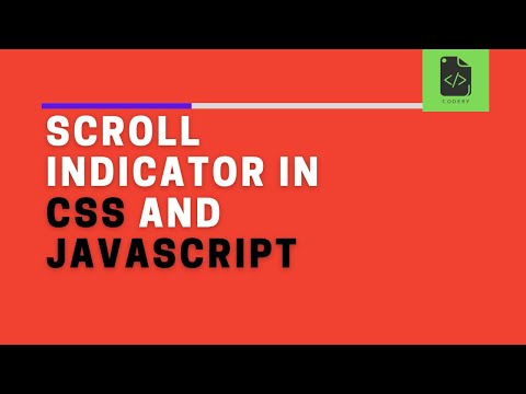 Scroll Indicator Using