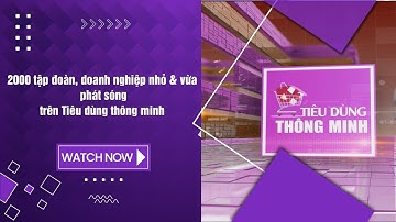 2000 tập đoàn, doanh nghiệp nhỏ & vừa phát sóng trên Tiêu dùng thông minh VTC6