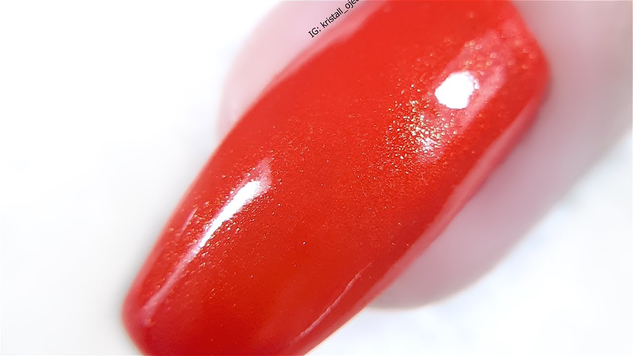 Short Version: 🧡 Live Swatch: My '57 Vette 💅🏼 || Dharma Lacquer DLXpress