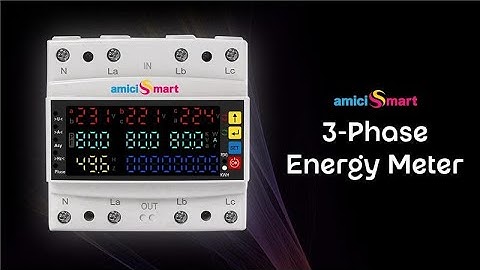 How to Setup & Install amiciSmart 3-Phase Energy Meter 80A | Smart Monitoring & Protection Device