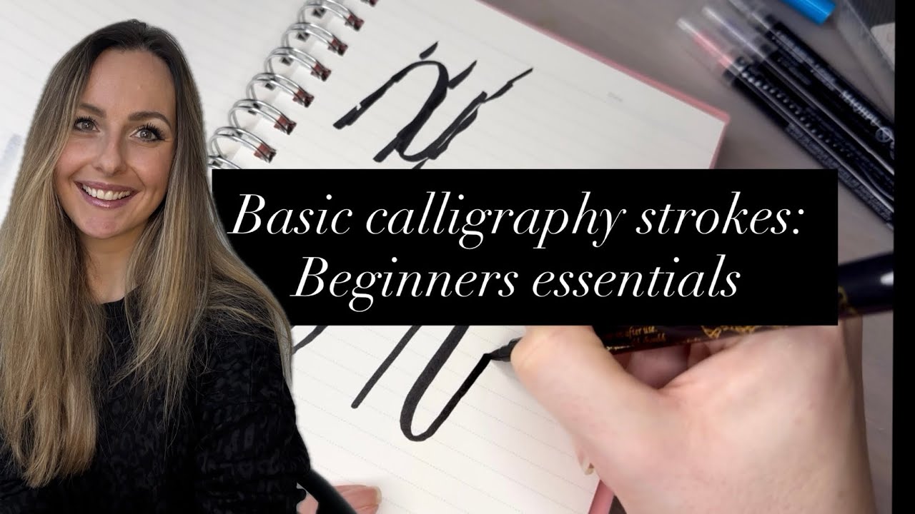 CALLIGRAPHY for BEGINNERS| Basic Strokes - YouTube
