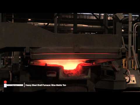 Heavy Steel Shell Induction Melting Furnace by Inductotherm - video from Inductotherm