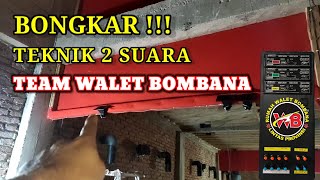 Bongkar rahasia terhnik 2 suara tim walet Bombana, menggunakan 1 ampli