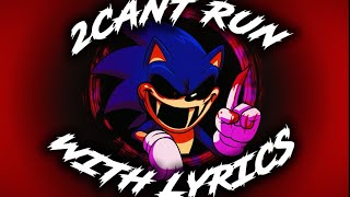 2Cant Run WITH LYRICS | FNF In This Fear Lyrical Cover