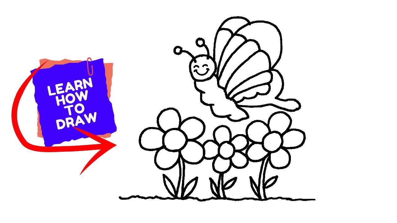 How To DRAW SPRING | Easy Step-by-Step Tutorial - YouTube