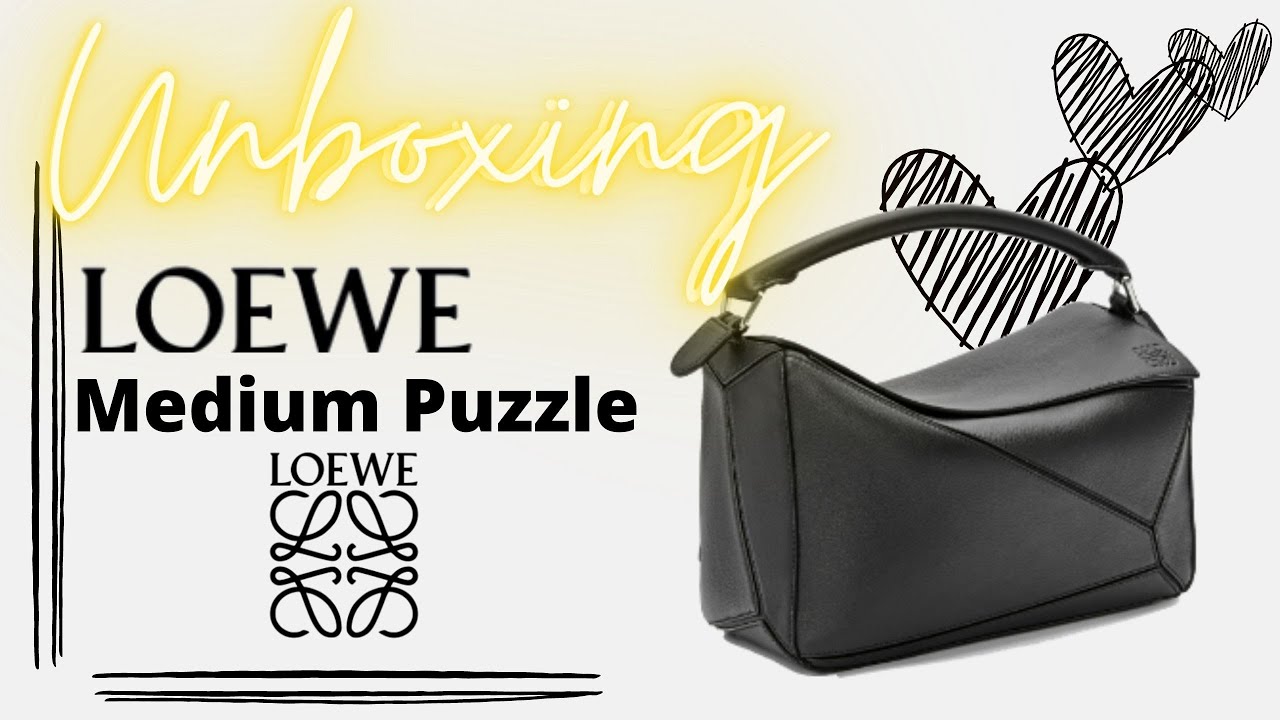Unboxing: Loewe Medium Puzzle | Compare Size with Hermes Bride-A-Brac