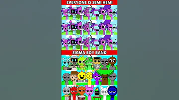 Everyone Is Sigma Band Boy VS Semi Hemi MIXD VERSION Viralshorts 
