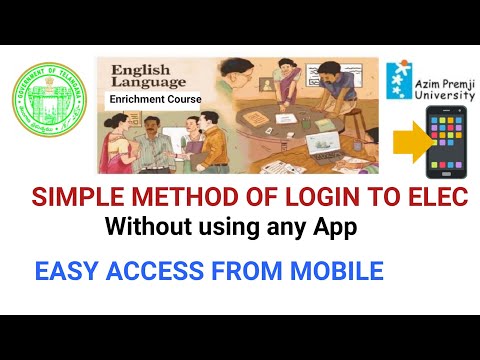 LOGIN TO ELEC..MOBILE ACCESS..EASY METHOD