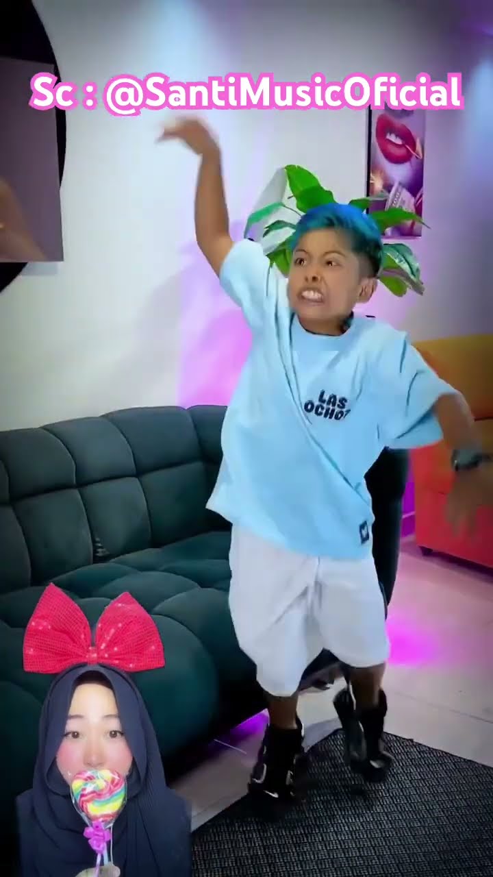 KAKAK MAU NGERJAIN SANTI PAKAI LAKBAN⁉️tapi Ternyata Dia Salah Pasang?@SantiMusicOficial #shorts