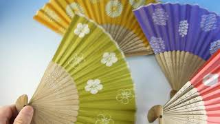 和柄華模様扇子