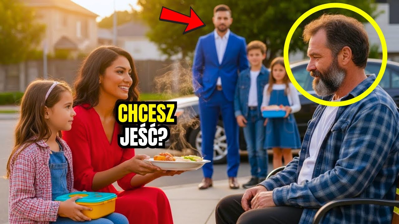 BIEDNA MATKA KARMI BEZDOMNEGO CODZIENNIE — AŻ SYNA MILIARDERA PRZYCHODZI Z PRAWNIKAMI