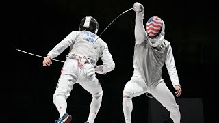 : USA v JAPAN [BRONZE] | Men's Foil Team Highlights TOKYO 2020 Games