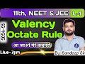 L-1 ||  Chap-4 || Valency || Octet Rule || By-Sandeep sir || Class-11 || NEET &amp; JEE