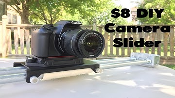 THE ULTIMATE DIY Camera Slider for Under $8 | How To Anything