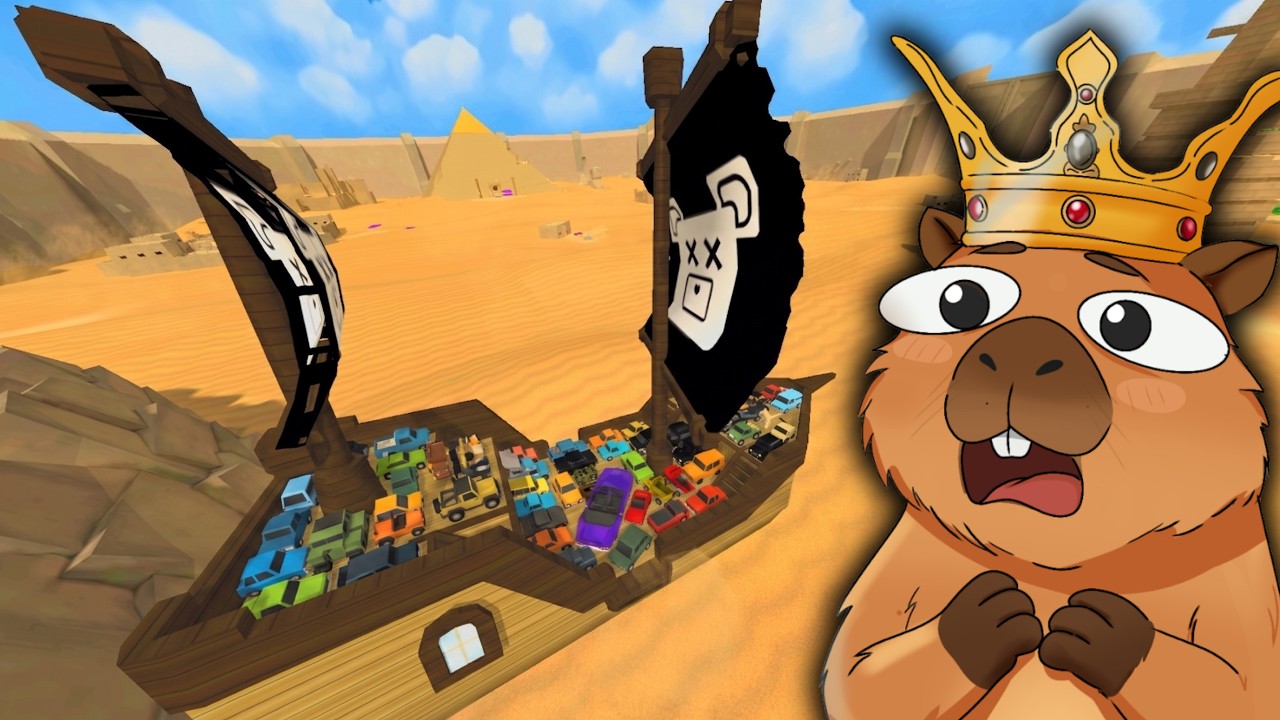 Bug Kapal Membawa Banyak Kendaraan⁉️Super Bear Adventure