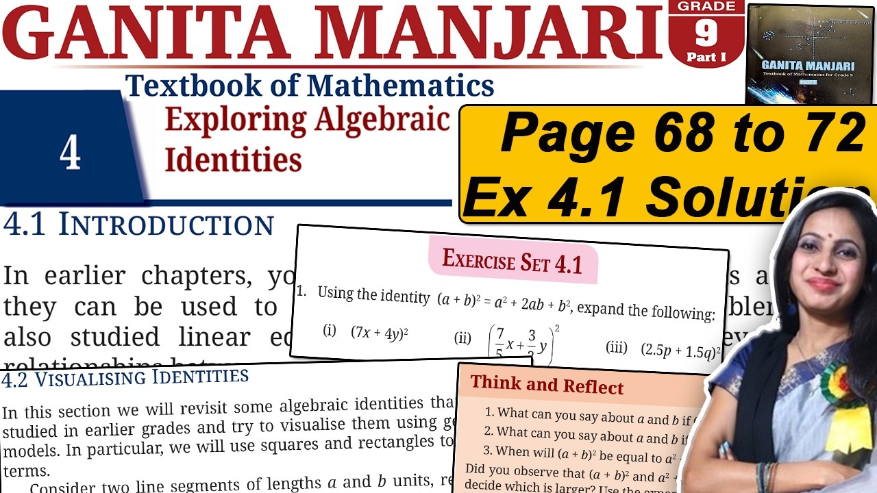 Class 9th Maths Chapter 4 Ex 4.1 Solutions | Ganita Manjari NCERT ...