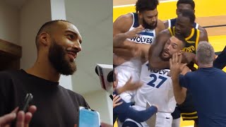Famous Rudy Gobert says Draymond Green got ejected on purpose because Steph Curry wasn’t playing 😬 Profile