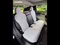 New Model 3/Y Alcantara Seat Cushion Half Coverage Seat Cover with TESLA Logo
