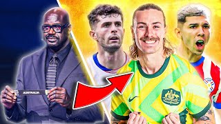 Australia to Play USA & Paraguay | 2026 FIFA World Cup Draw Reaction
