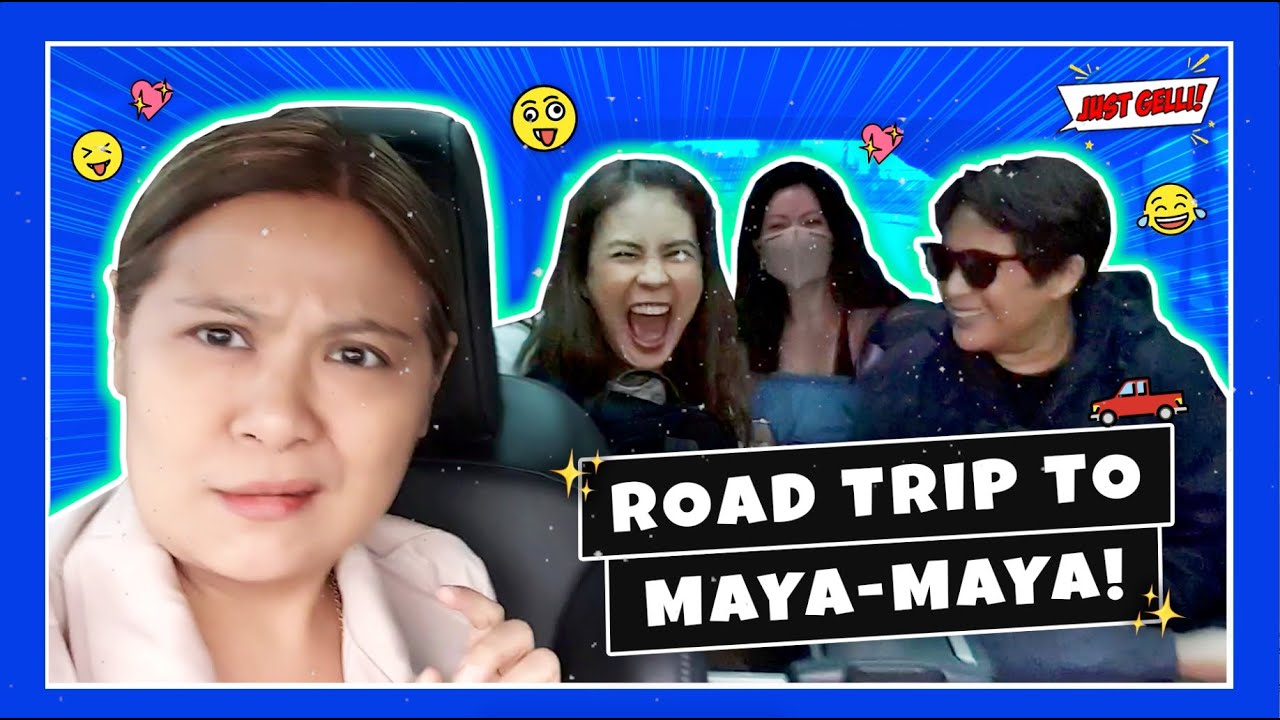 Road trip to mamaya w carmina janice candy gelli de belen vlogs