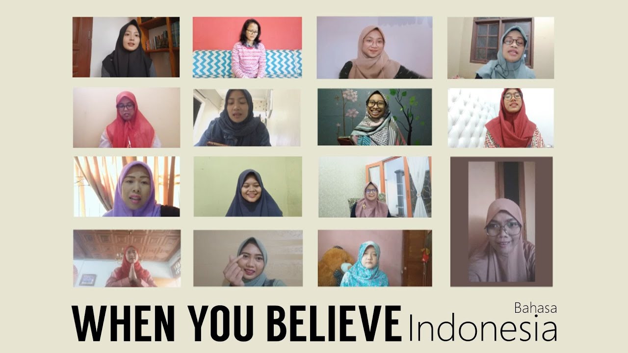cover When You Believe (Bahasa Indonesia)
