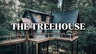 A TREEHOUSE Airbnb 22 FT ABOVE The Ground! | The Cabins At Brandywine Grove by North of Nowhere 5,928 views 1 year ago 6 minutes, 58 seconds