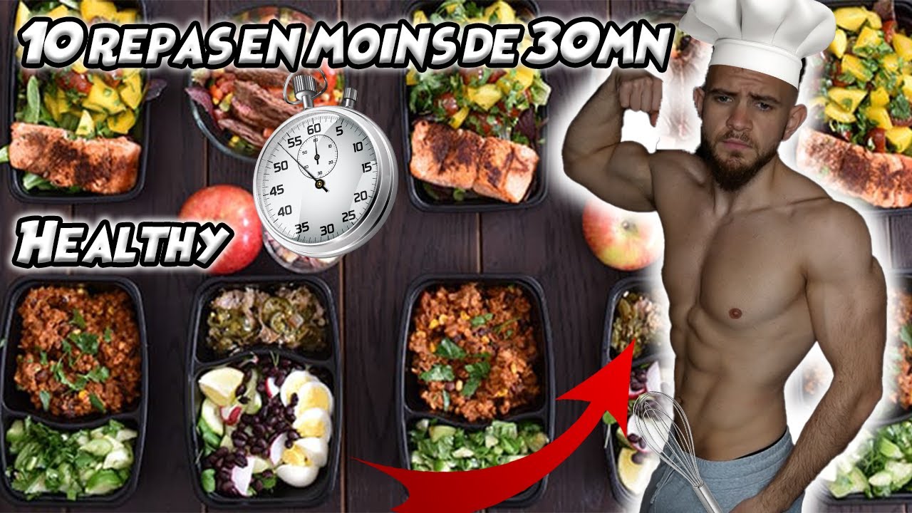 PREPARER SEMAINE DE REPAS RAPIDEMENT