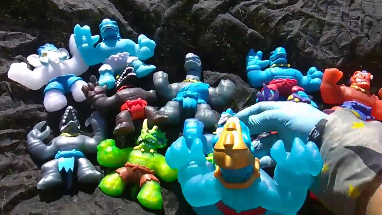 Goo Jit Zu! Round 24! FULL SET Series 3 Complete ALL 12 DINO POWER