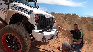 $100,000 Jeep Breaks On The Trail