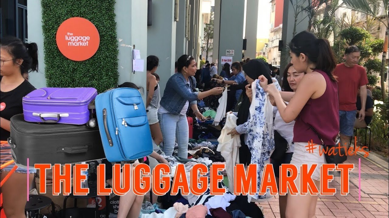 THE LUGGAGE MARKET Singapore YouTube