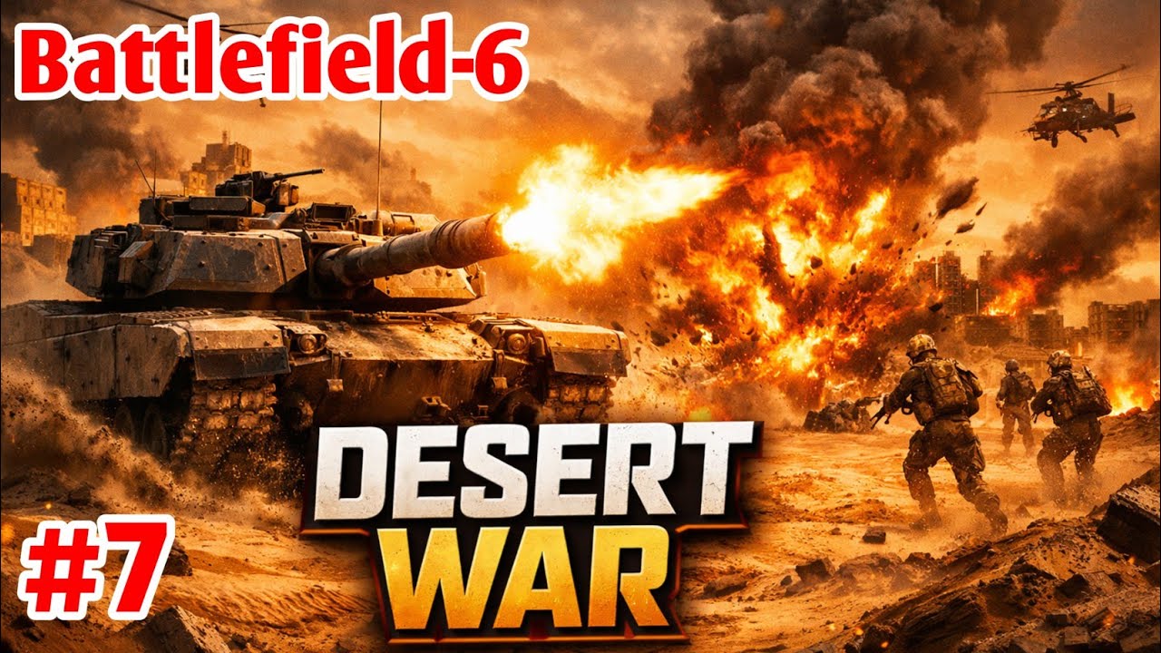 INSANE Tank Mission! 😱 Battlefield 6 Middle East Gameplay 