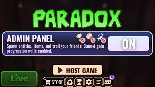 Doors Paradox Admin Panel Update